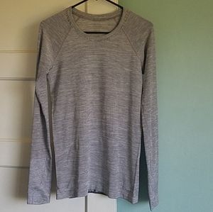 Lululemon Athletica Swiftly Tech Long Sleeve Tee 2.0 Striped Black/White